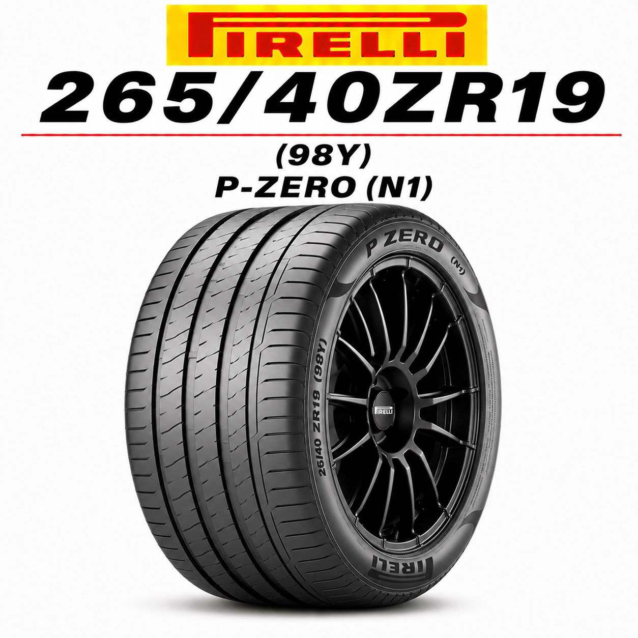 Neumático Pirelli P Zero 265/40R19