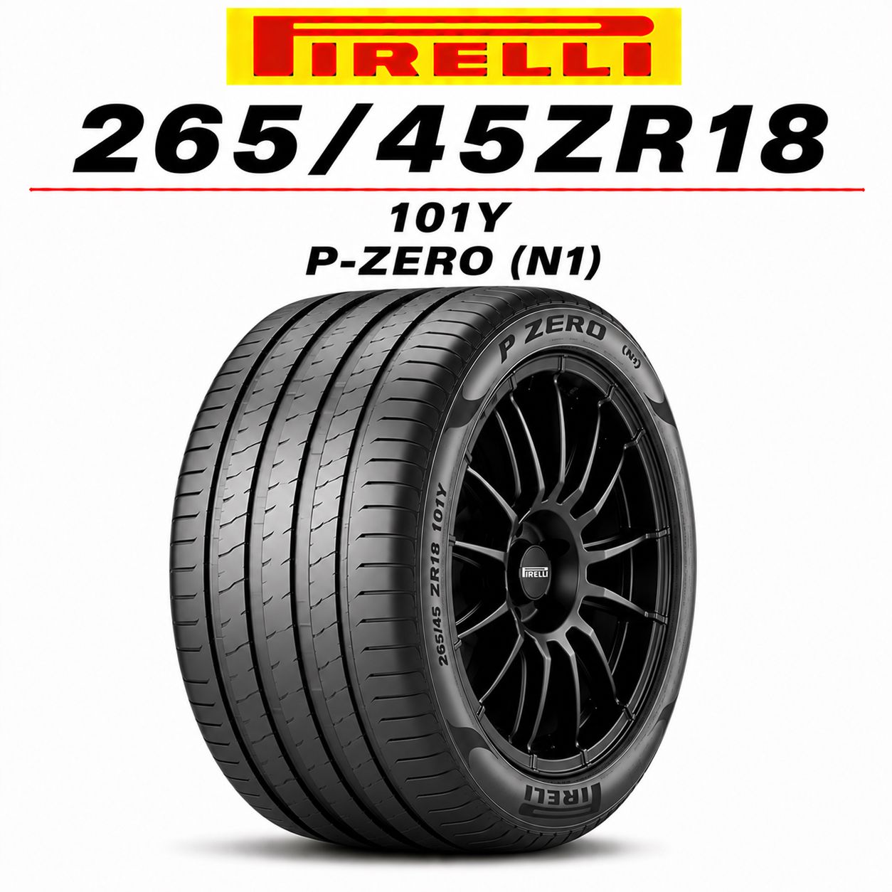 Neumático Pirelli P Zero 265/45R18