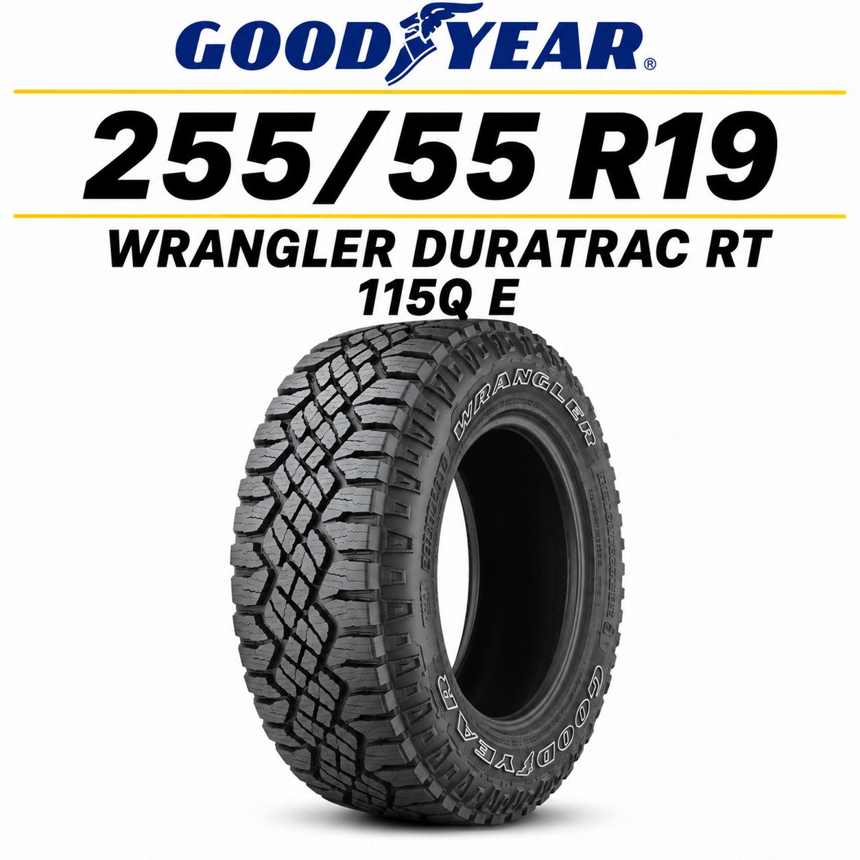 Neumático Goodyear WRANGLER DURATRAC RT 255/55R19