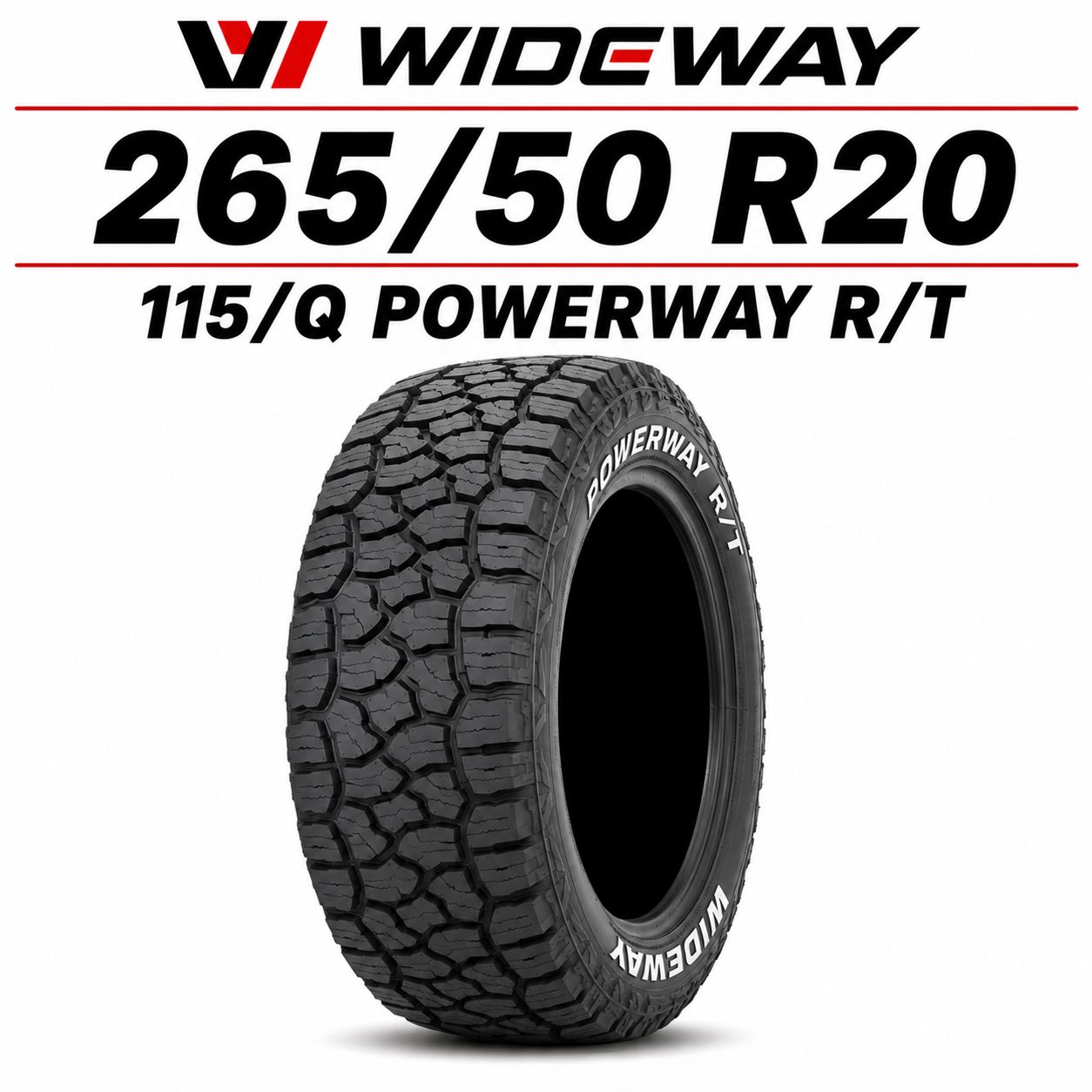 Neumático Wideway 115/Q POWERWAY R/T 265/50R20