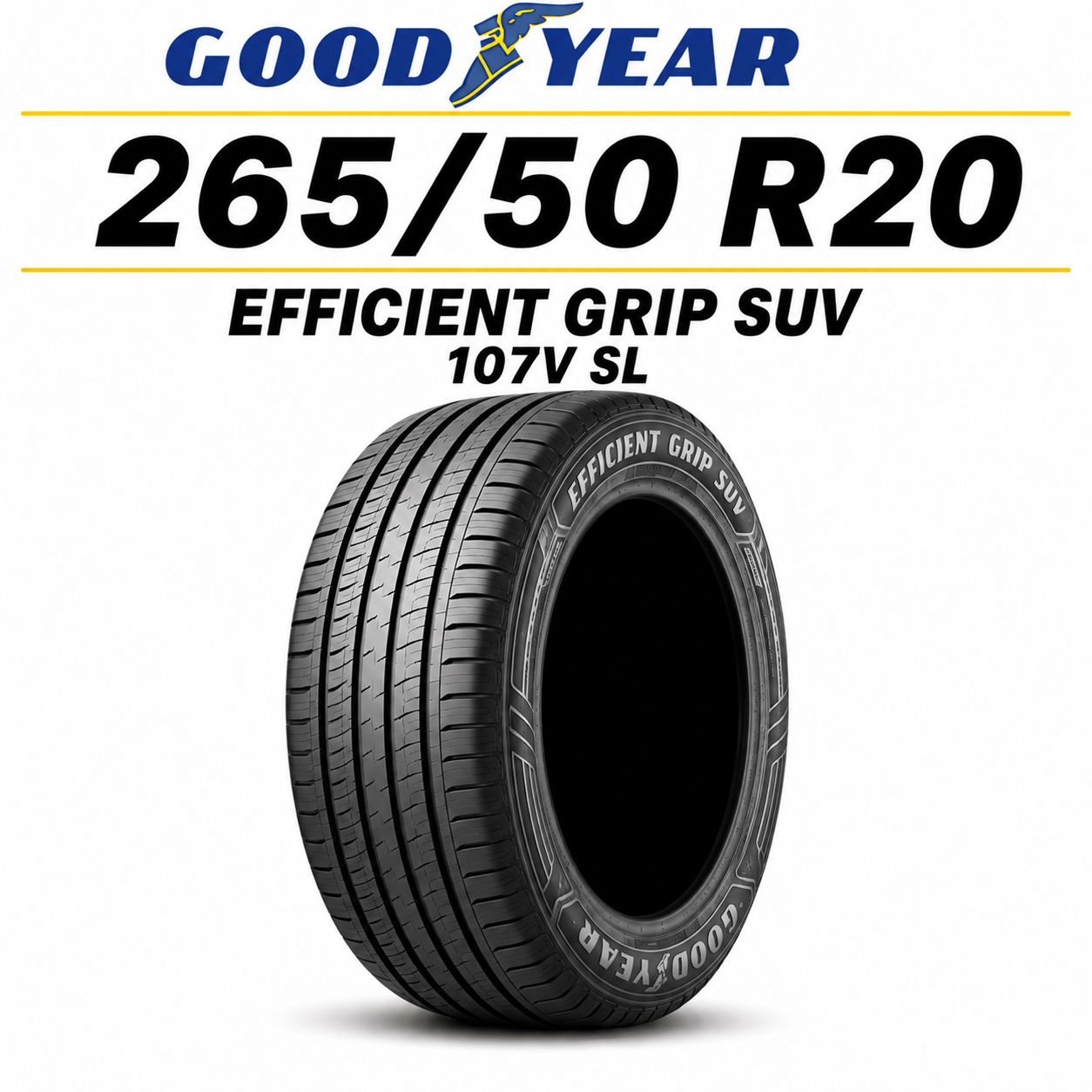 Neumático Goodyear EFFICIENT GRIP SUV 265/50R20