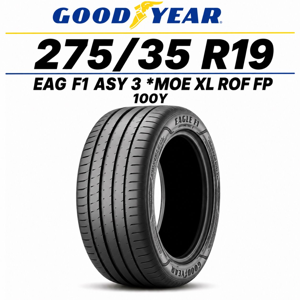 Neumático Goodyear EAG F1 ASY 3 275/35R19