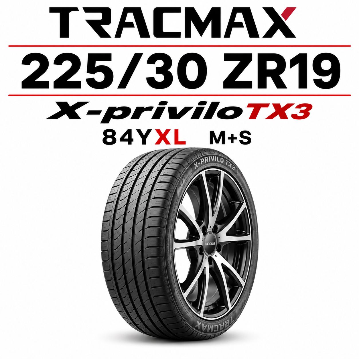Neumático Tracmax X-priviloTX3 225/30R19