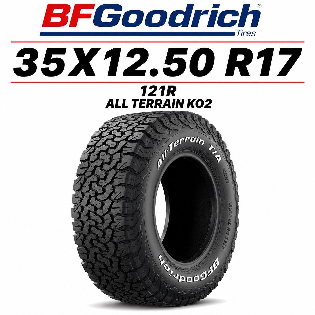 Neumático BFGoodrich ALL TERRAIN KO2 35X12.50 R17