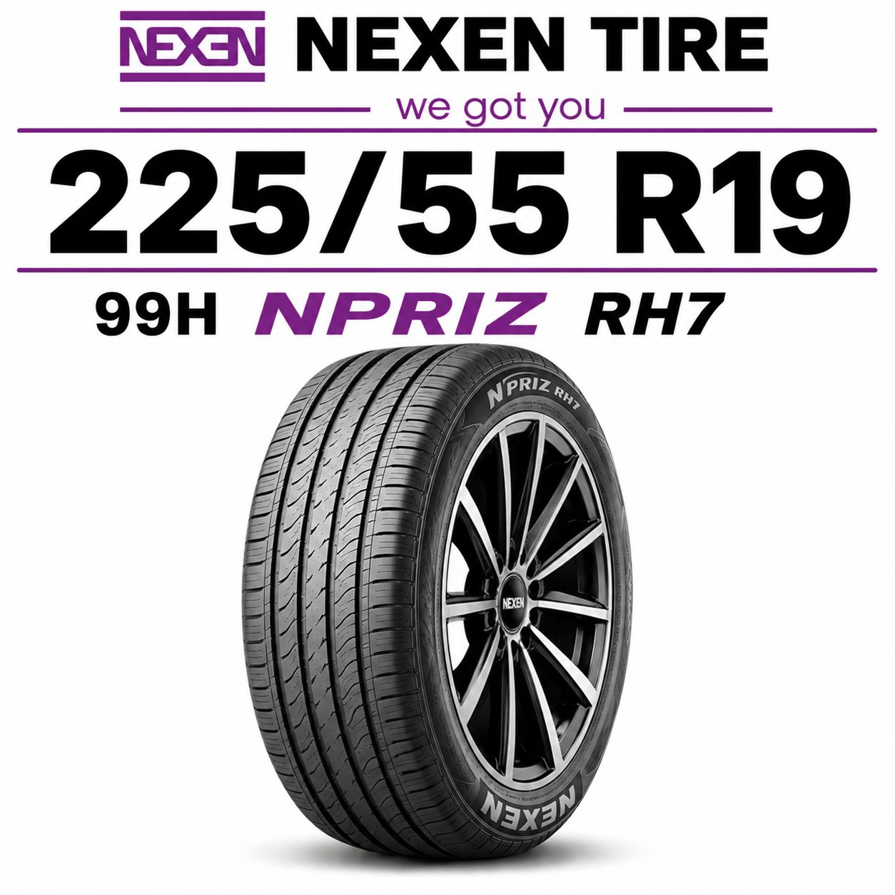 Neumático Nexen NPRIZ RH7 225/55R19