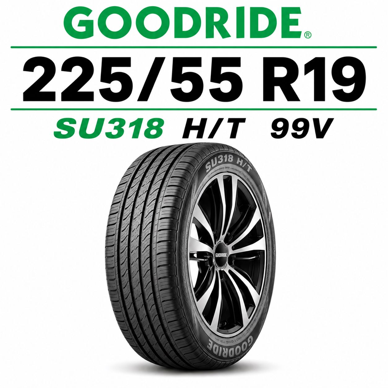 Neumático Goodride SU318 H/T 99V 225/55R19