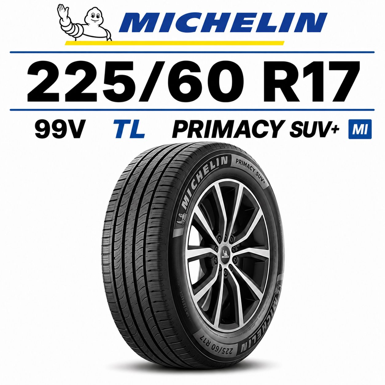 Neumático Michelin PRIMACY SUV 225/60R17