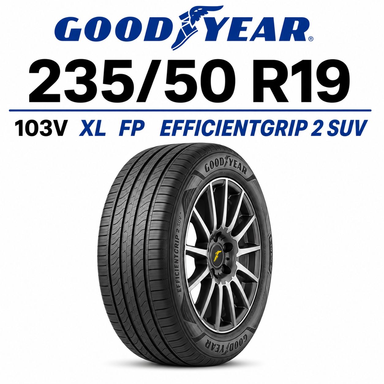 Neumático Goodyear EFFICIENTGRIP 2 SUV 235/50R19