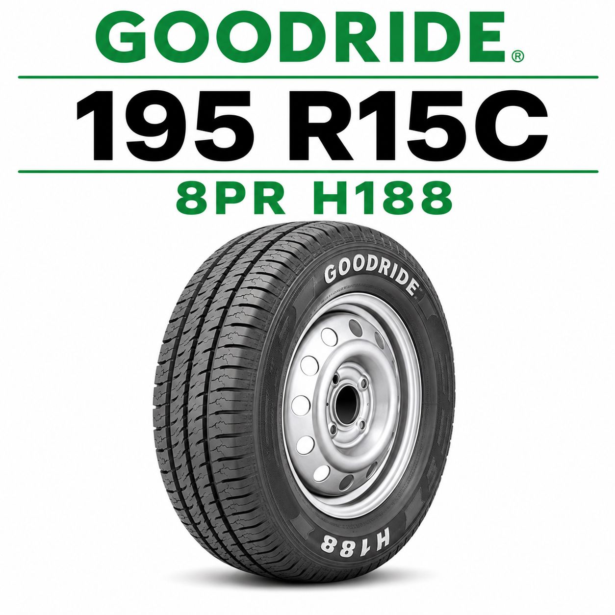 Neumático Goodride H188 195 R15C