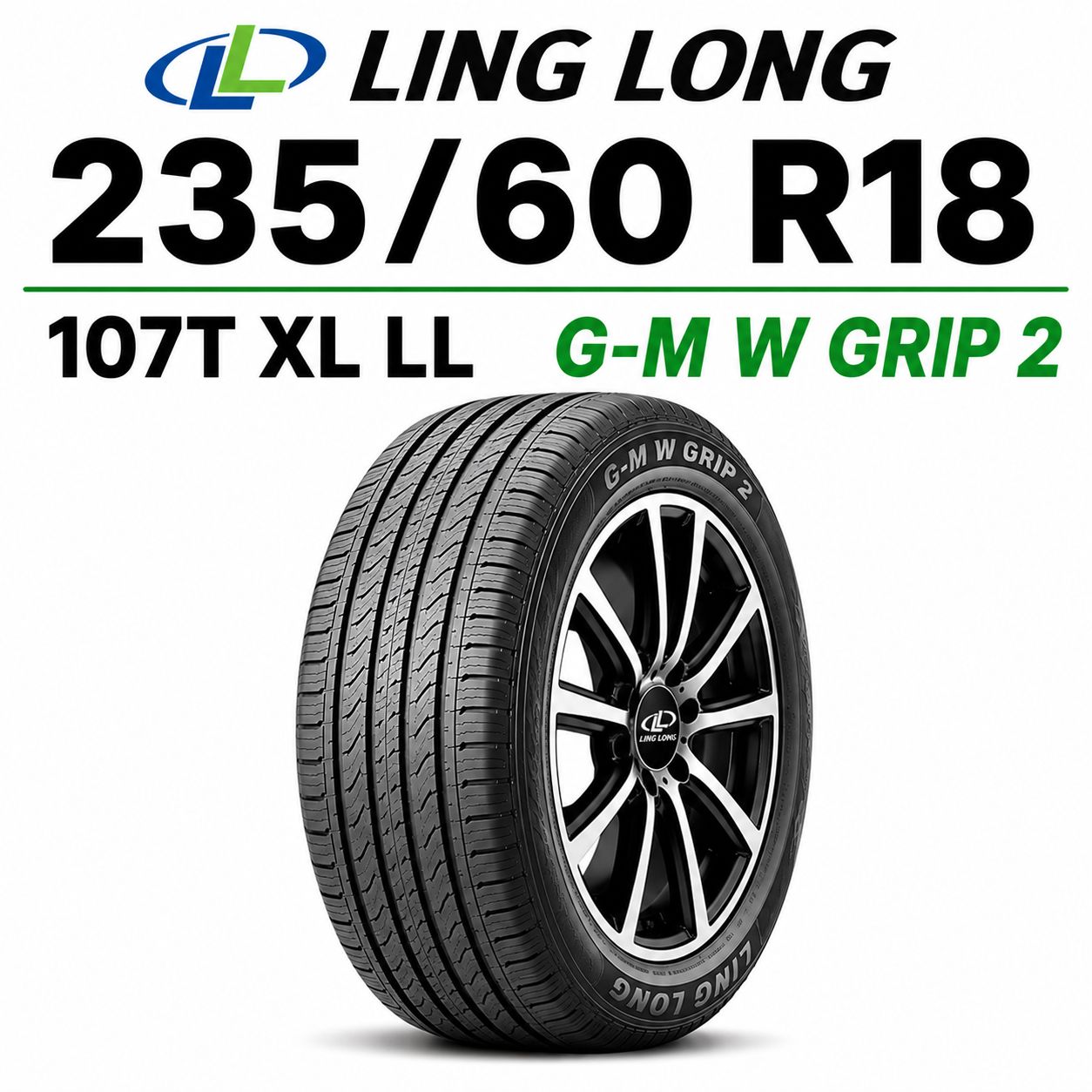 Neumático Linglong G-M W GRIP 2 235/60R18