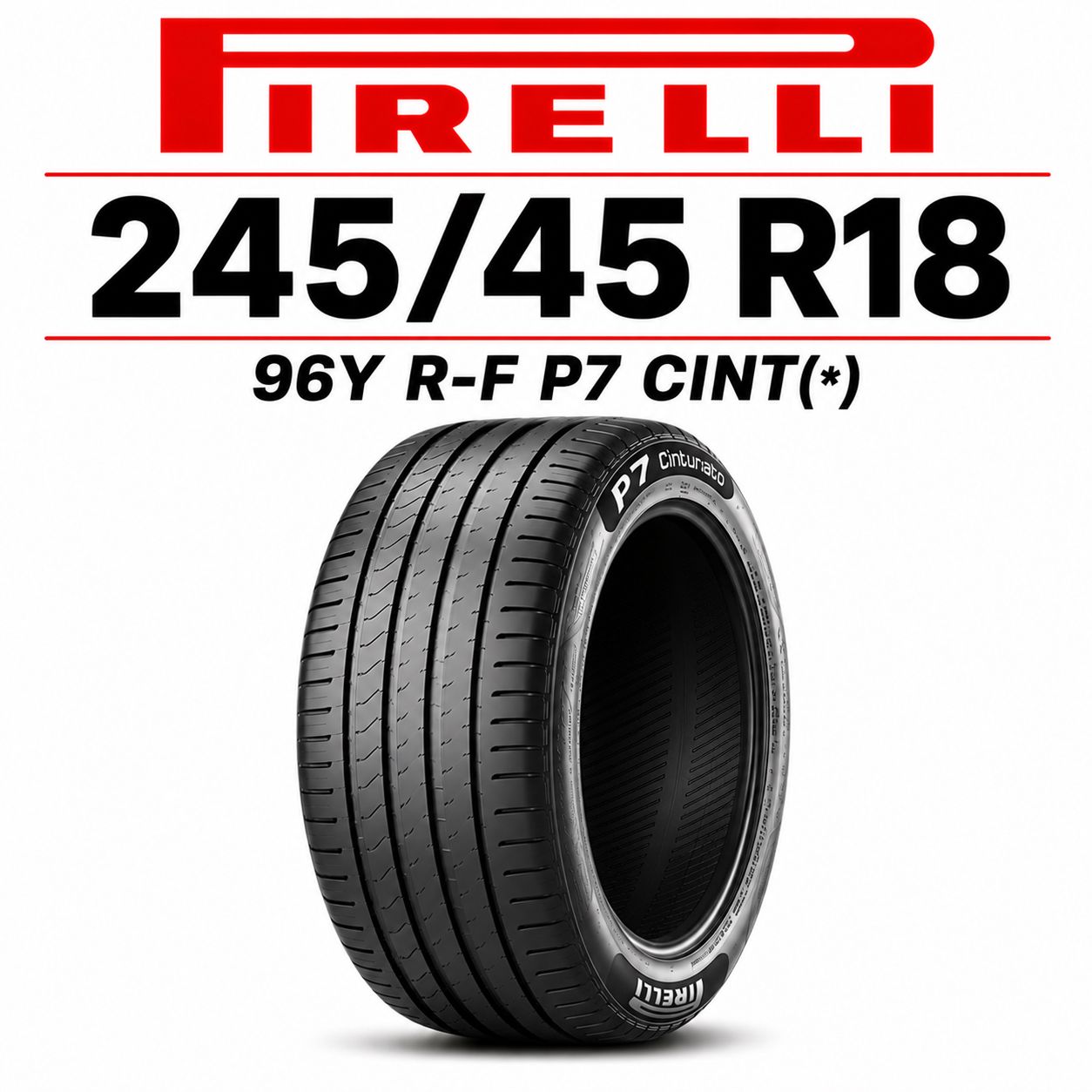Neumático Pirelli P7 Cinturato 245/45R18