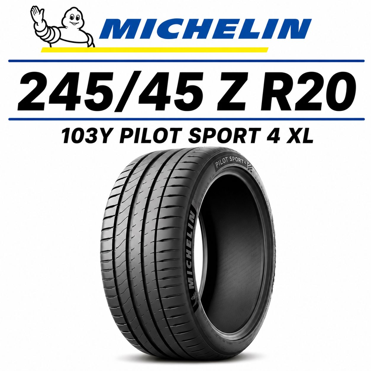 Neumático Michelin PILOT SPORT 4 245/45R20