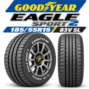 Neumático Goodyear EAGLE SPORT 2 185/55R16