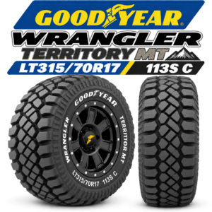 Neumático Goodyear WRANGLER TERRITORY MT LT315/70R17 315/70R17