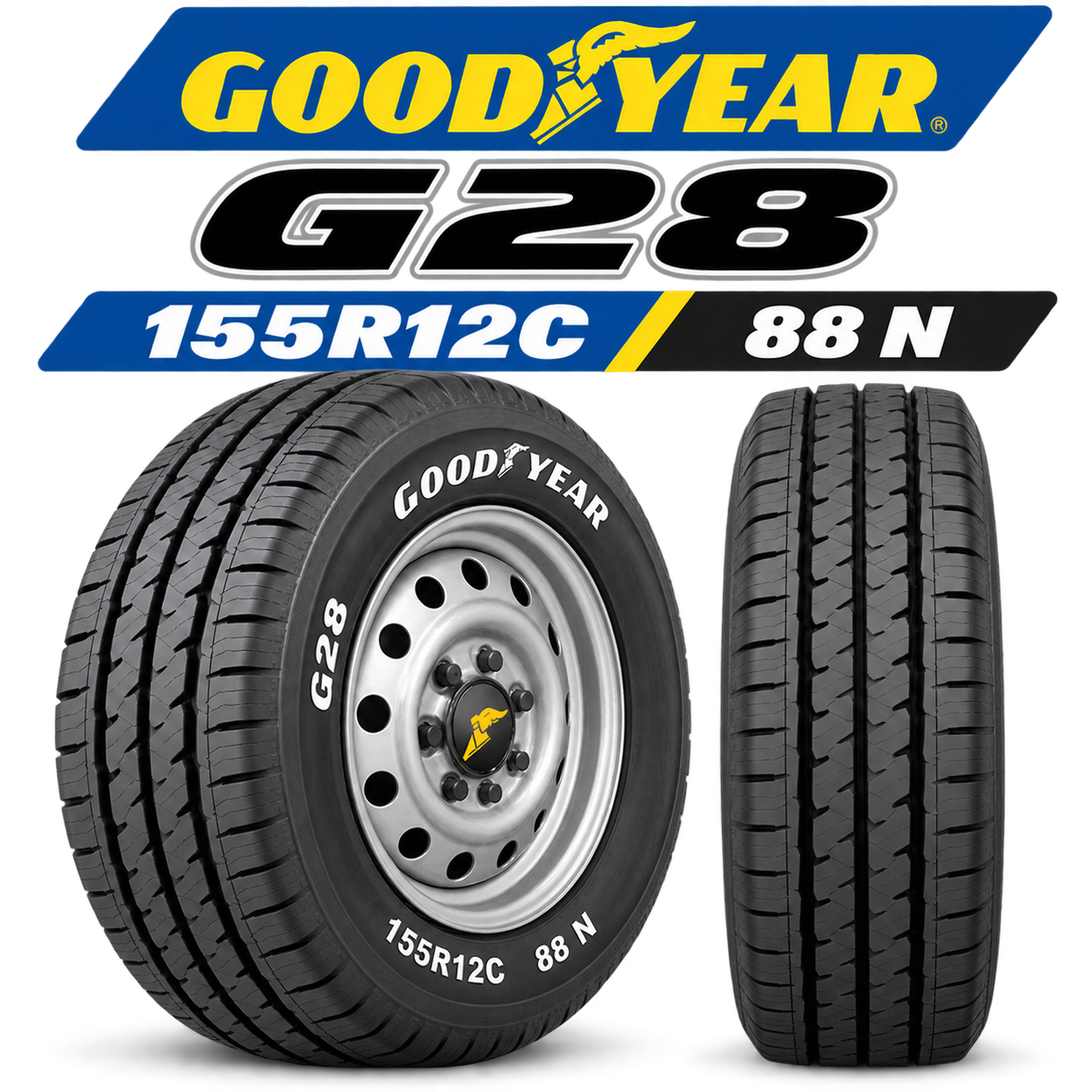 Neumático Goodyear G28 155R12C 155 R12C