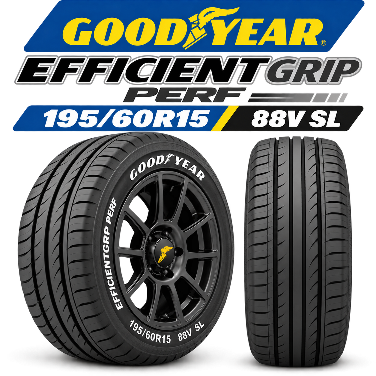 Neumático Goodyear EFFICIENTGRIP PERF 195/60R15