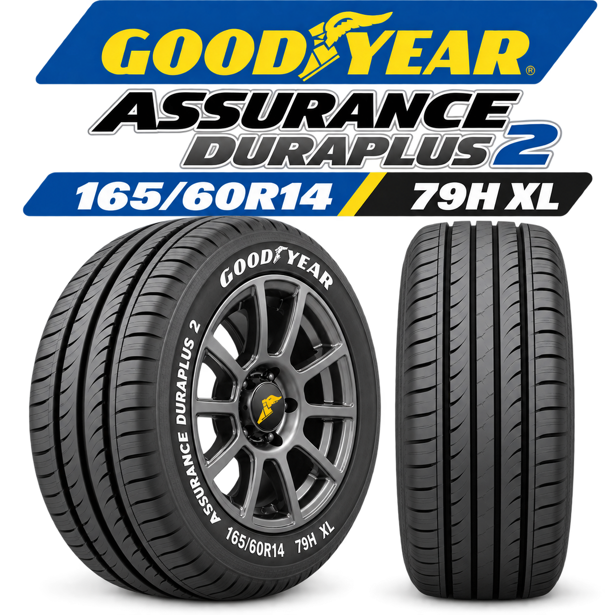 Neumático Goodyear ASSURANCE DURAPLUS 2 165/60R14