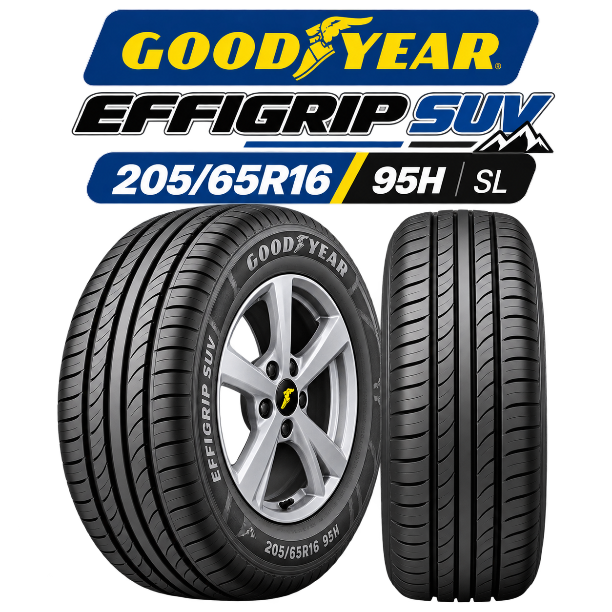 Neumático Goodyear EFFIGRIP SUV 205/65R16