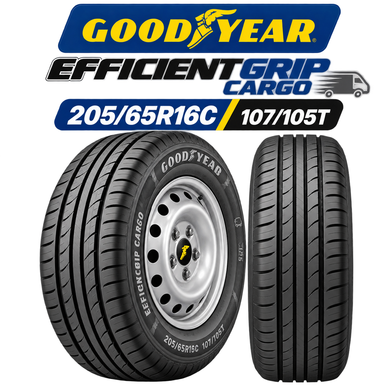 Neumático Goodyear EFFICIENTGRIP CARGO 205/65R16C 205/65R16