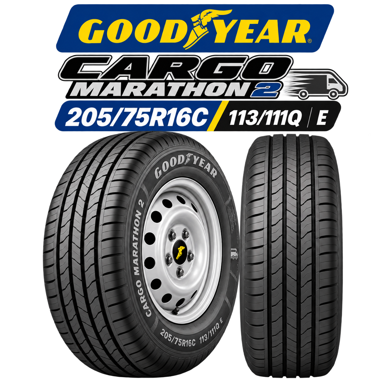 Neumático Goodyear CARGO MARATHON 2 205/75R16C 205/75R16