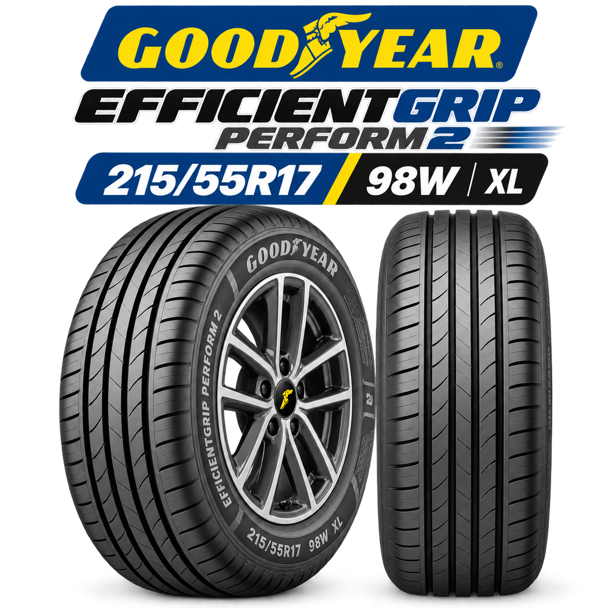 Neumático Goodyear EFFICIENTGRIP PERFORM 2 215/55R17