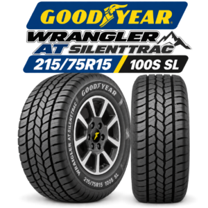 Neumático Goodyear WRANGLER AT SILENTTRAC 215/75R15