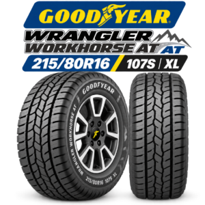 Neumático Goodyear WRANGLER WORKHORSE AT 215/80R16