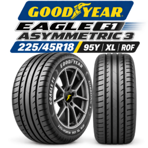 Neumático Goodyear EAGLE F1 ASYMMET 3 225/45R18