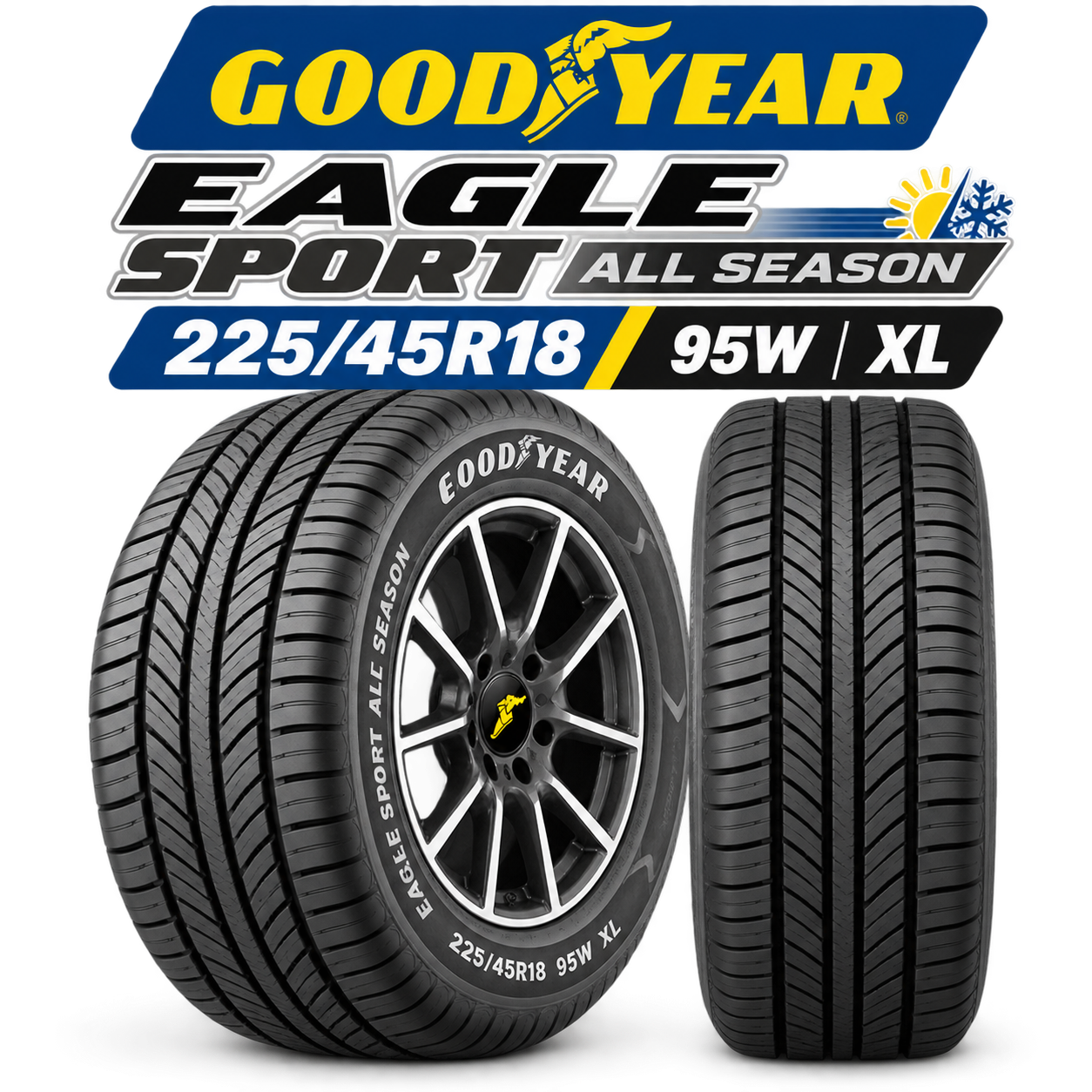 Neumático Goodyear EAGLE SPORT ALL SEASON 225/45R18