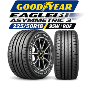 Neumático Goodyear EAGLE F1 ASYMMETRIC 3 225/50R18