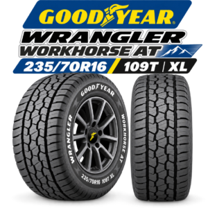 Neumático Goodyear WRANGLER WORKHORSE AT 235/70R16