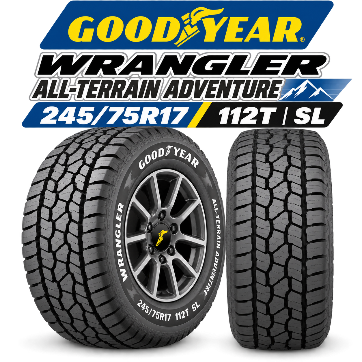 Neumático Goodyear WRL AT ADV 245/75R17