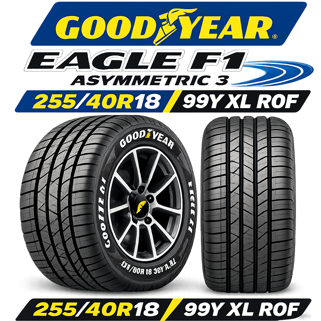 Neumático Goodyear EAGLE F1 ASYMMET 3 255/40R18