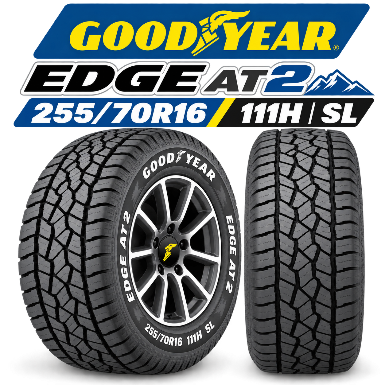 Neumático Goodyear EDGE AT 2 255/70R16