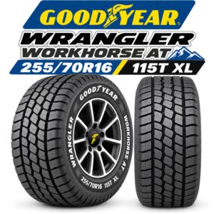 Neumático Goodyear WRANGLER WORKHORSE AT 255/70R16
