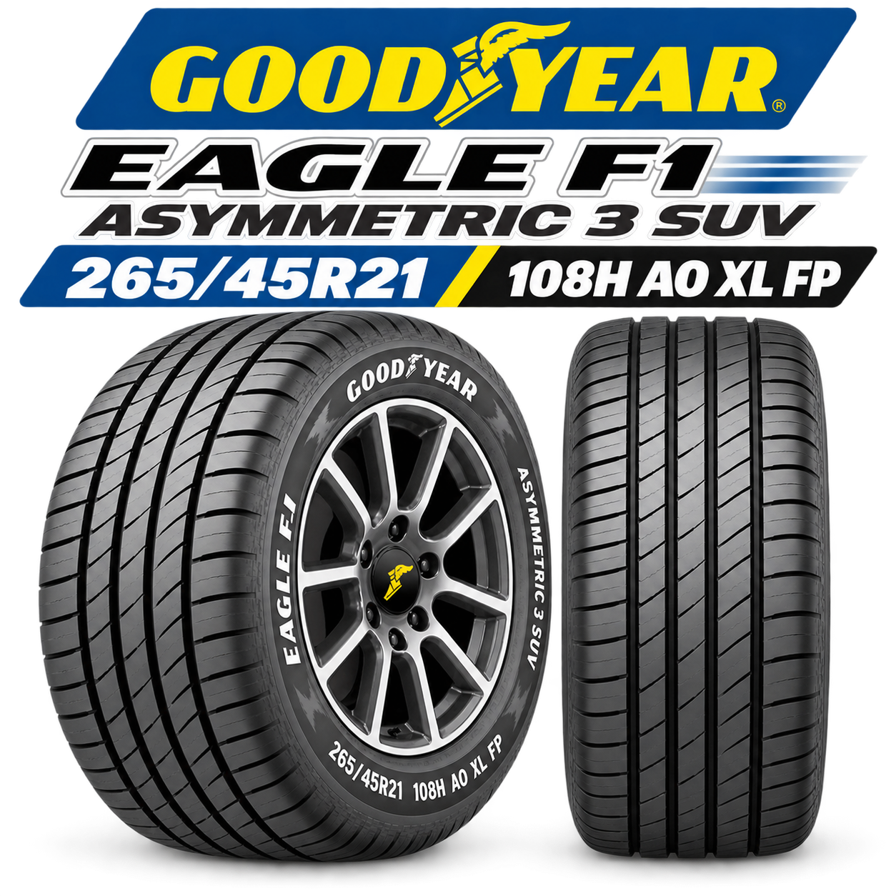 Neumático Goodyear EAG F1 ASY 3 SUV 265/45R21