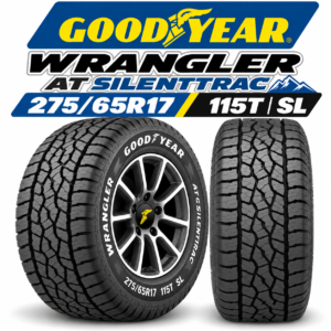 Neumático Goodyear WRANGLER AT SILENTTRAC 275/65R17