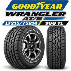 Neumático Goodyear WRANGLER AT/S LT215/75R14 215/75R14