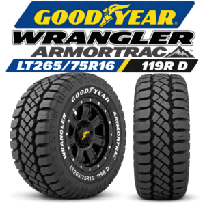 Neumático Goodyear WRANGLER ARMORTRAC LT265/75R16 265/75R16