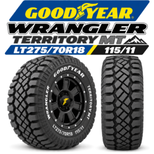 Neumático Goodyear WRANGLER TERRITORY MT LT275/70R18 275/70R18
