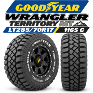 Neumático Goodyear WRANGLER TERRITORY MT LT285/70R17 285/70R17